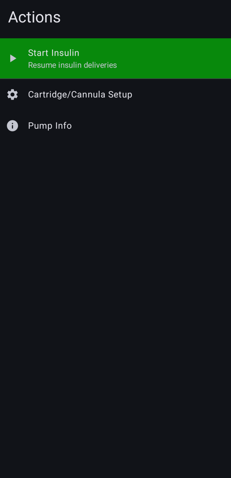 Main Settings